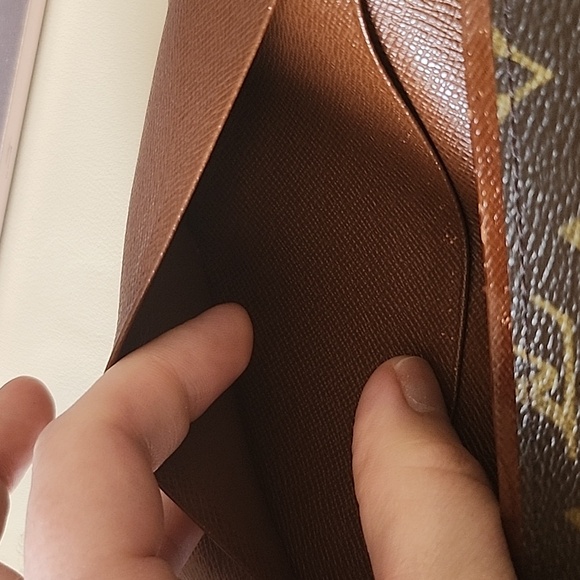 Louis Vuitton Authentic Vintage Monogram Porte Monnaie Wallet-Missing Zipper - Picture 6 of 11